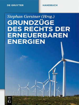 cover image of Grundzüge des Rechts der Erneuerbaren Energien